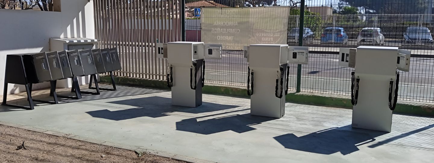 Aparcamientos VMP en el Parque Natural de Castellón