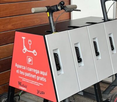 aparcar patinete en la calle