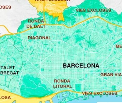 zonas de bajas emisiones en barcelona