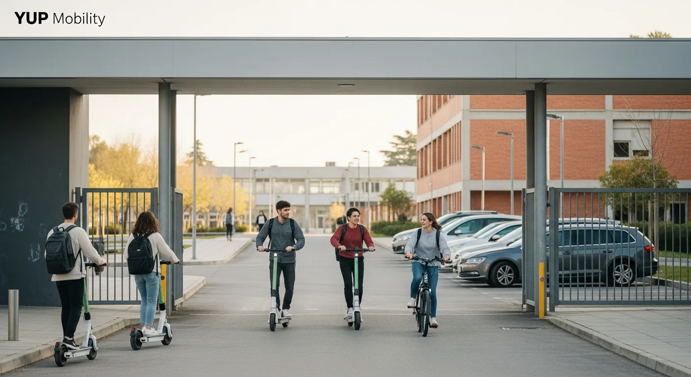 como las universidades se adaptan a la micromovilidad